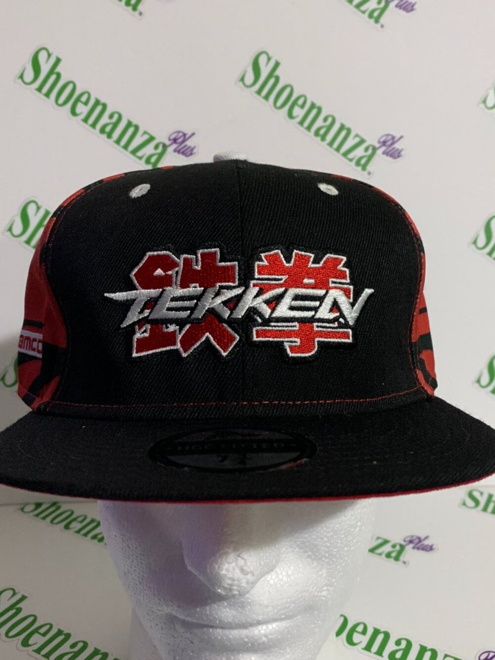 Headgear Classics Hat HGC Fitted Tekken 1994 Namco Zebra Red Black Cap 7 3/4